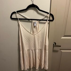 Cream Tank top